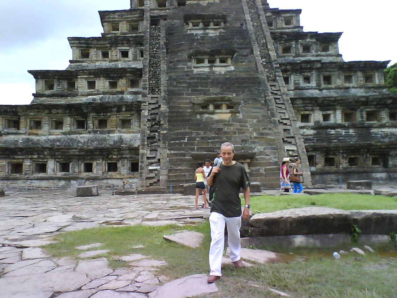 Pirámide de los nichos en Tajín.