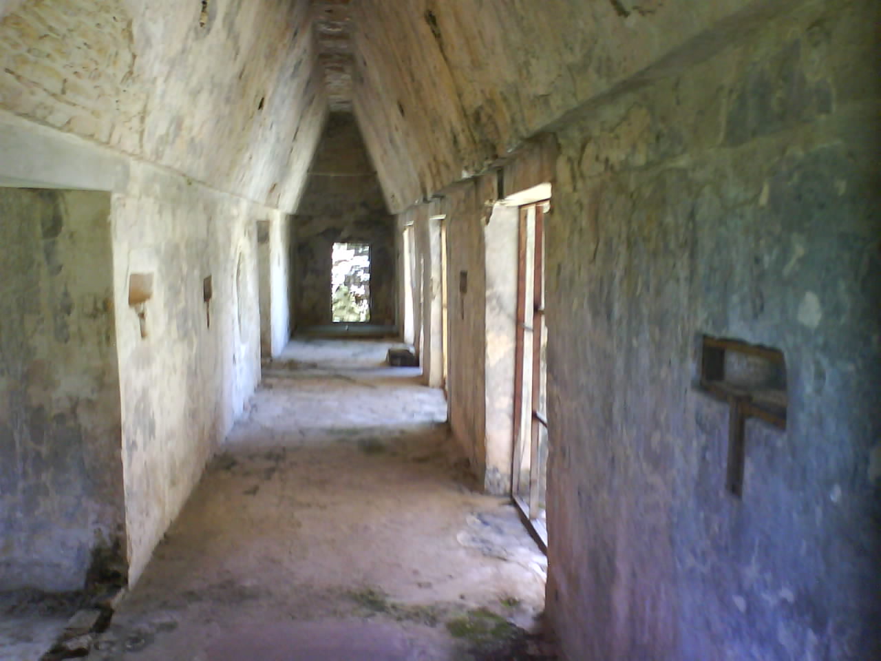 Pasillos del Palacio de Palenque