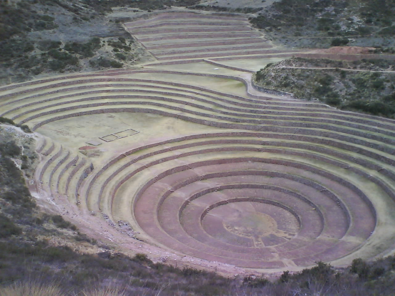 Terrazas circulares de Moray