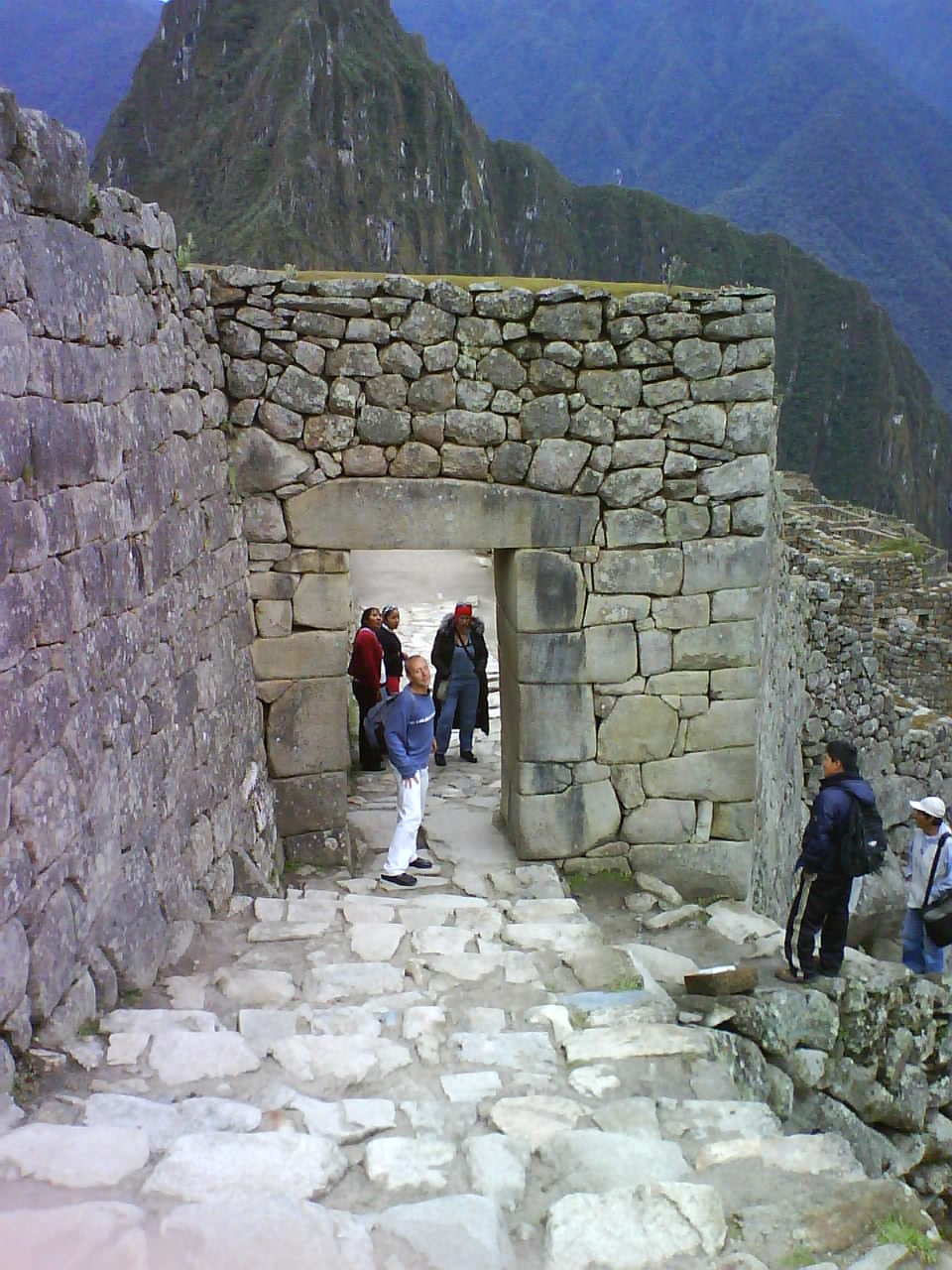 Dos civilizaciones en Machu Pichu